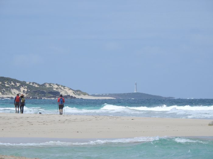 Approaching Cape Leeuwin. Photograph supplied by Cape to Cape Explorer Tours